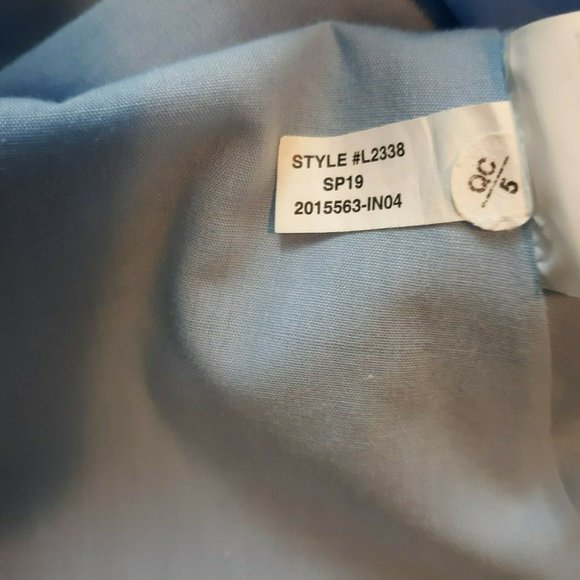 J. Crew Women's Light Blue Eyelet Lace Shirt Dress - Picture 8 of 8